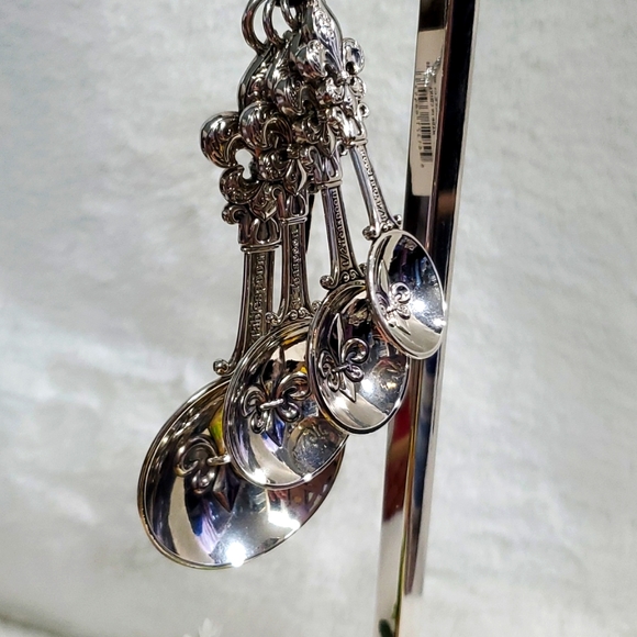 "LA CUCINA" 4PC MEASURING SPOON SET BY Ganz - Picture 5 of 8